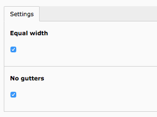 2 Columns / Erscheinungsbild