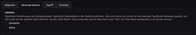 TypoScript Datensatz bearbeiten TypoScript Datensatz bearbeiten