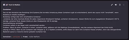 Verschachtelter Conteiner Verschachtelter Conteiner