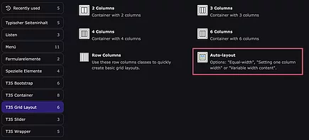 Auto-layout Auto-layout