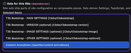 Site Set - Content Animation Site Set - Content Animation