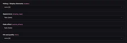 Tab-Container - Tabs Tabs