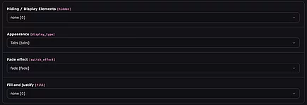 Tab-Container - Tabs Tabs